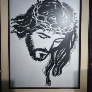 Retrato enmarcado de Jesucristo
